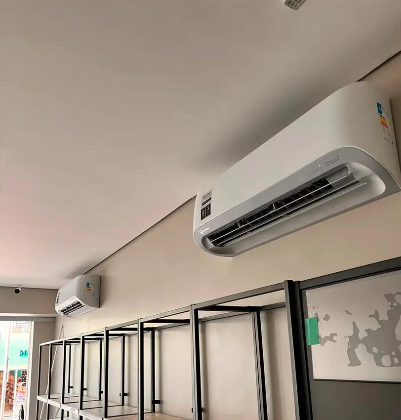 Instalação comercial